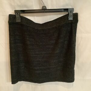 Wild Fable Charcoal Mini Skirt